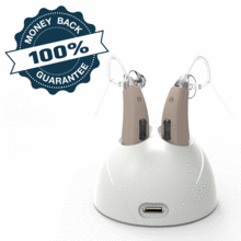 Load image into Gallery viewer, Nano Sigma + Plus Wireless Hearing Aid Buy One And Get The Second Ear FREE! Plus Get a Free Charging Dock And Free Shipping For Only $997!