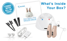 Load image into Gallery viewer, Nano Sigma + Plus Wireless Hearing Aid Buy One And Get The Second Ear FREE! Plus Get a Free Charging Dock And Free Shipping For Only $997!