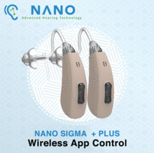Load image into Gallery viewer, Nano Sigma + Plus Wireless Hearing Aid Buy One And Get The Second Ear FREE! Plus Get a Free Charging Dock And Free Shipping For Only $997!