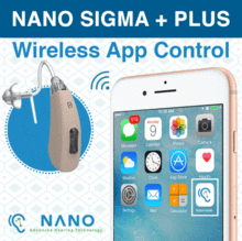 Load image into Gallery viewer, Nano Sigma + Plus Wireless Hearing Aid Buy One And Get The Second Ear FREE! Plus Get a Free Charging Dock And Free Shipping For Only $997!